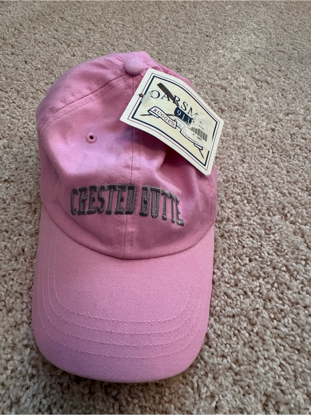 Crested Butte Pink Baseball Cap
